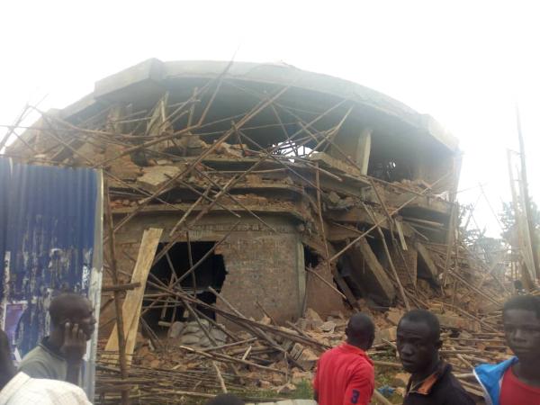 20 feared dead as building collapses in Jinja