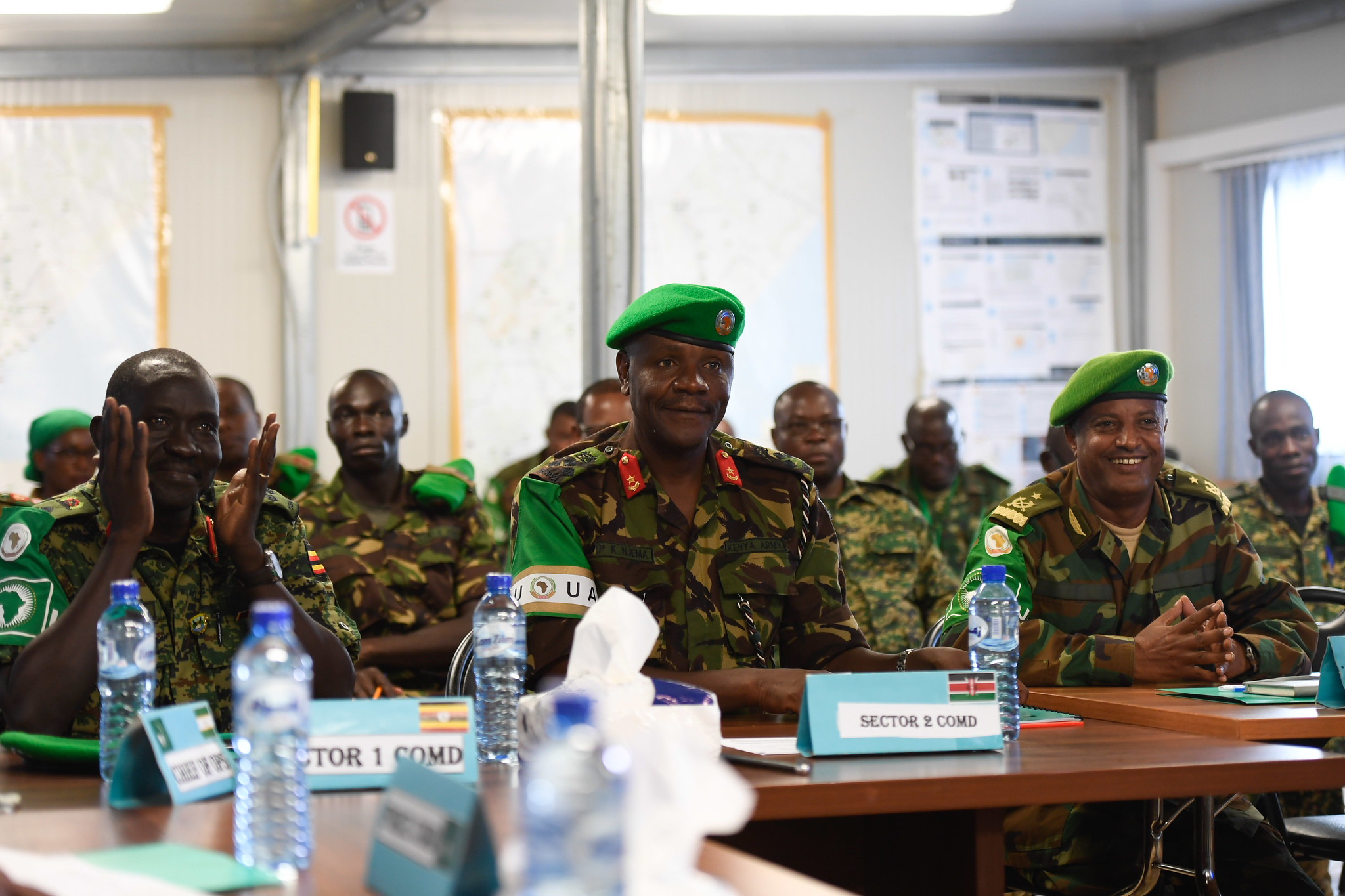 AMISOM commanders meet to discuss this month’s drawdown of 1000 troops despite increased attacks