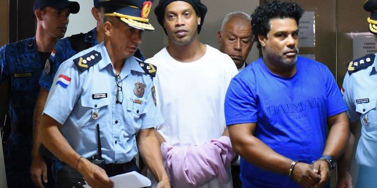 Image result for LEGEND IN TROUBLE JUDGE RULES RONALDINHO MUST REMAIN IN PARAGUAYAN JAIL