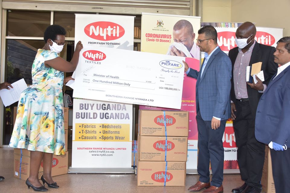 Nytil, Jumia donate 40,000 face masks, shs100M to help fight Covid-19