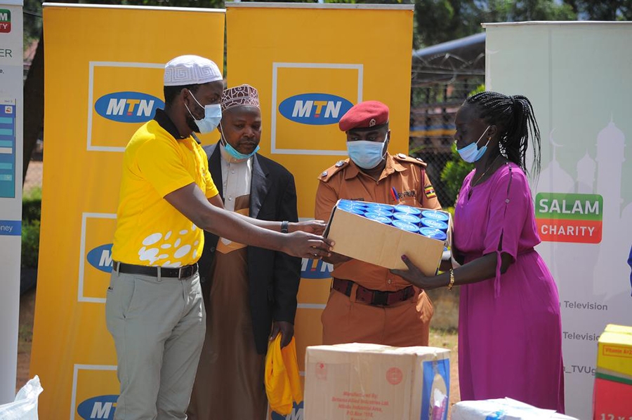 MTN donates food to Luzira Prison inmates in Ramadan drive