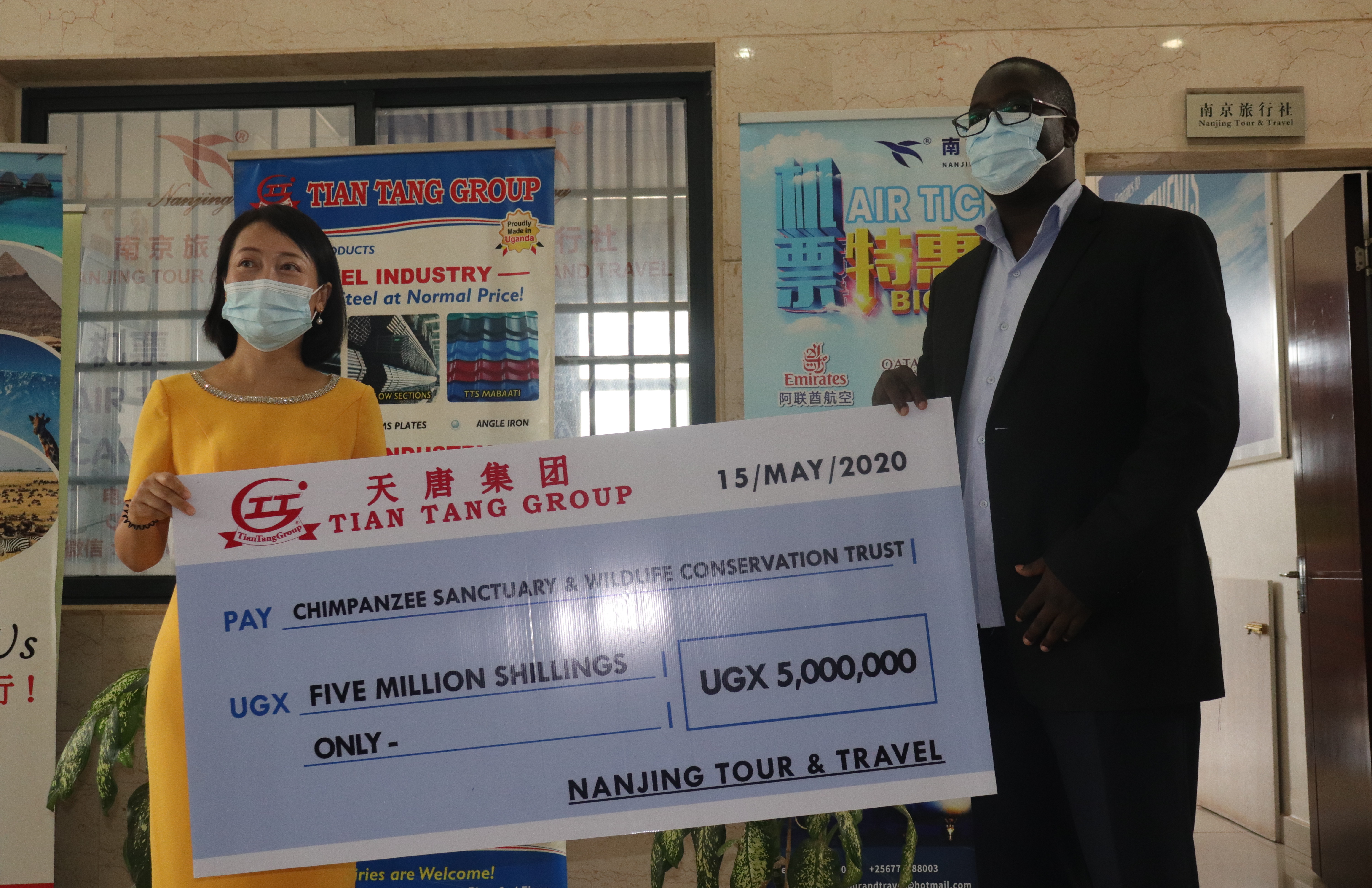 Ngamba turns to well-wishers for support to feed chimps as Covid-19 bites