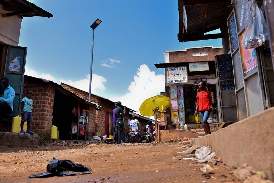 Kamwokya slum benefits from street lighting project - Nile Post