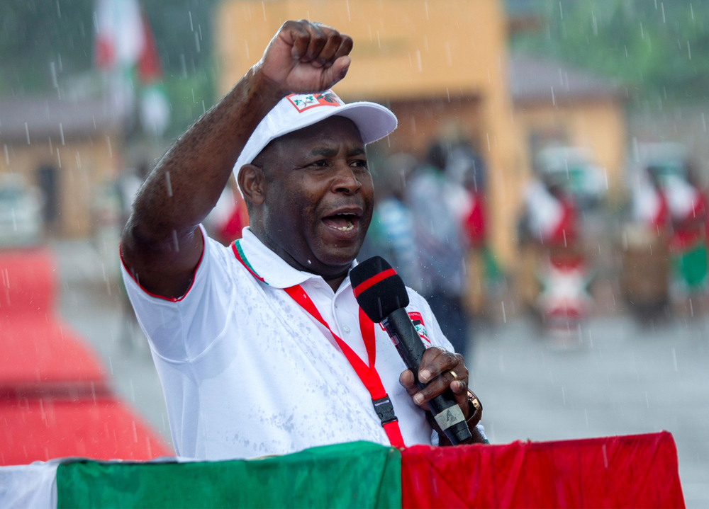 Burundi's new president to be sworn in today