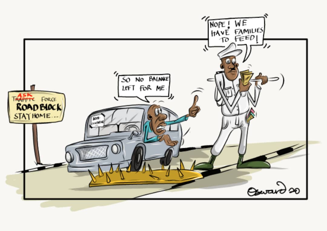 My parting shot: How did roadblocks become road toll collection points?