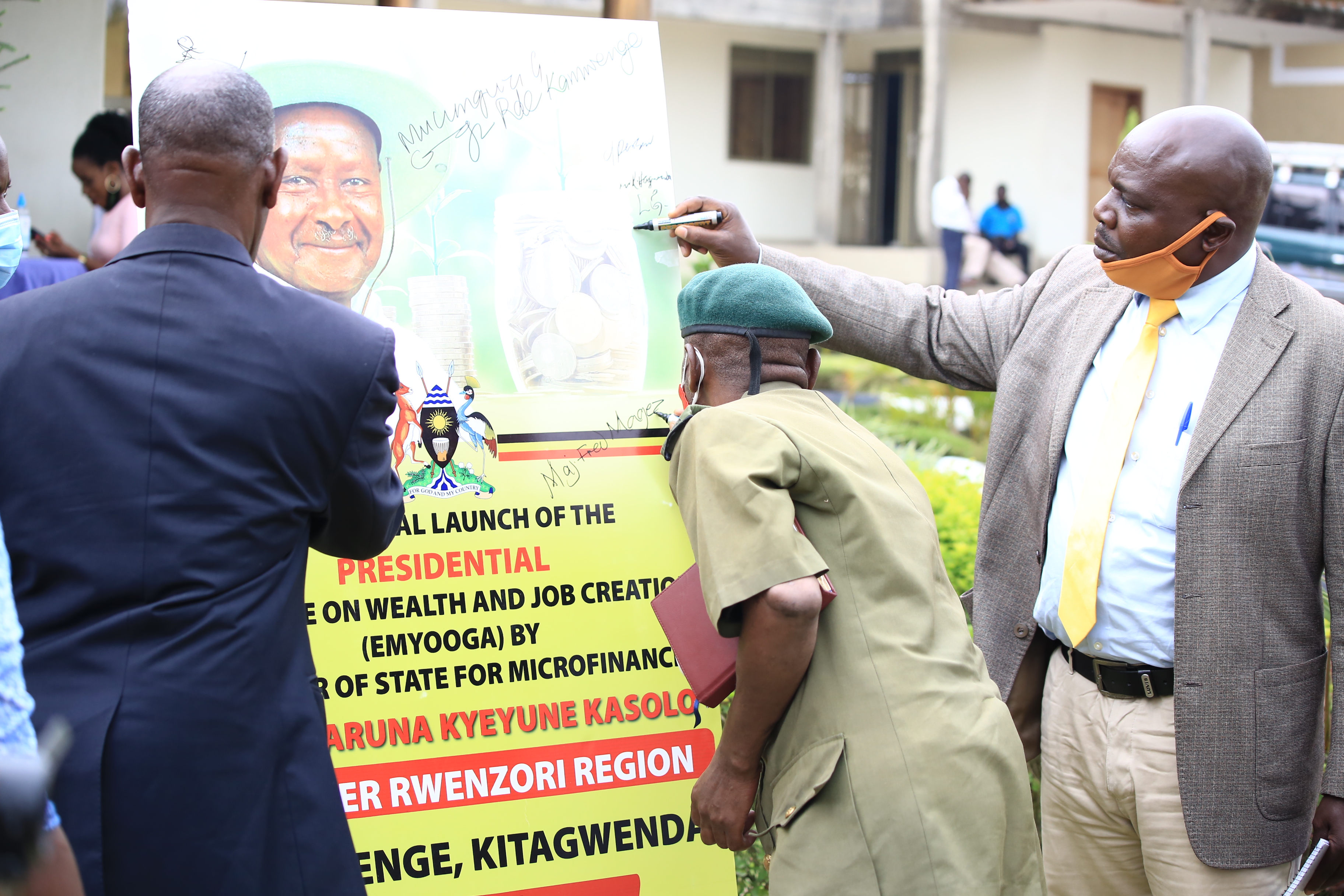 Seven CDOs arrested for soliciting bribes from  members of the public  joining  Museveni’s Emyooga initiative