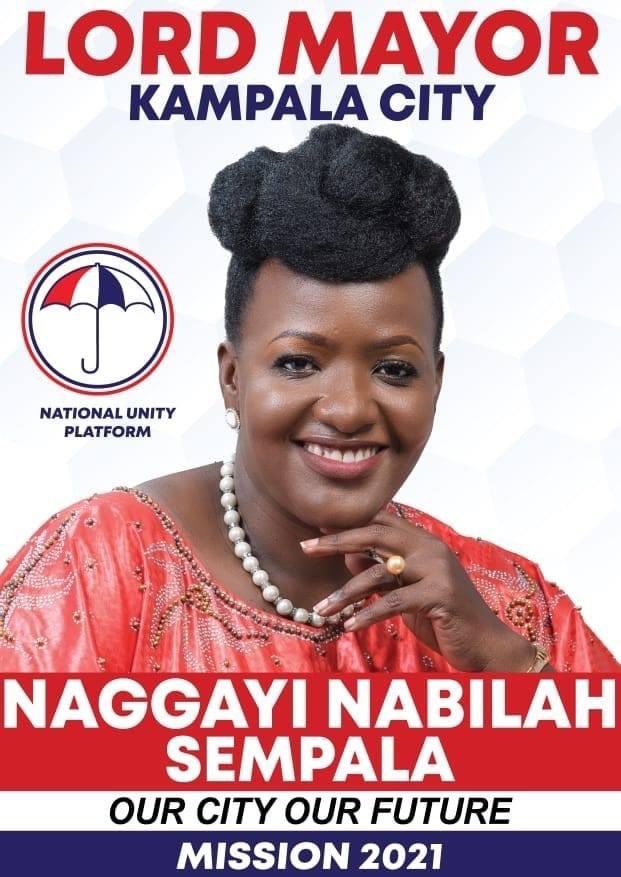 Naggayi Nabilah Sempala poster for Lord Mayor