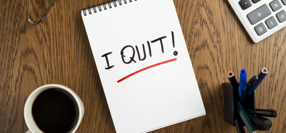 Before you quit your job to start your own business...note this