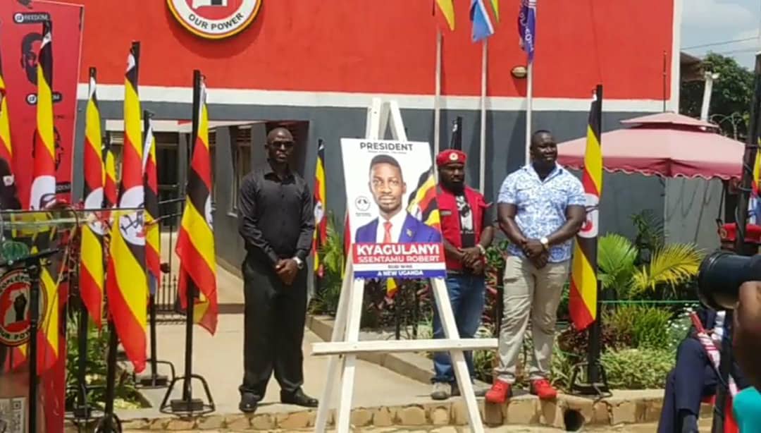 Do not deface, NUP warns police as they launch Bobi Wine official campaign  poster - Nile Post