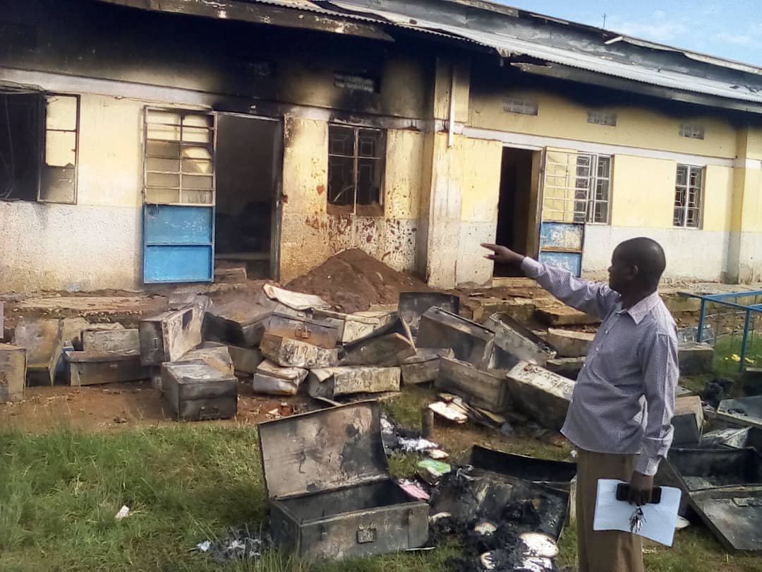 Property destroyed as fire guts dormitory at Bugwere High School