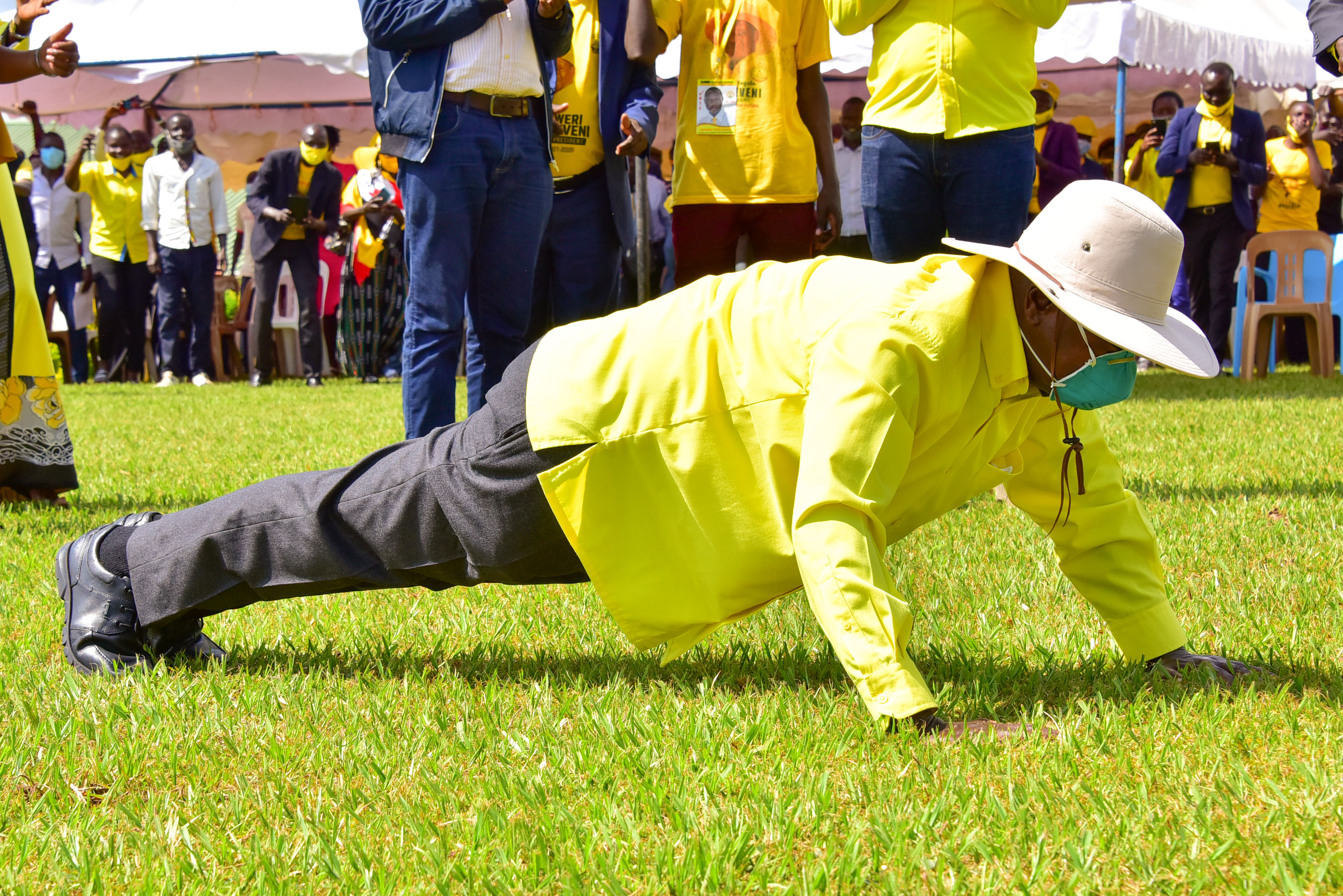 Mr. President, you need to lead for Uganda to kick out corruption