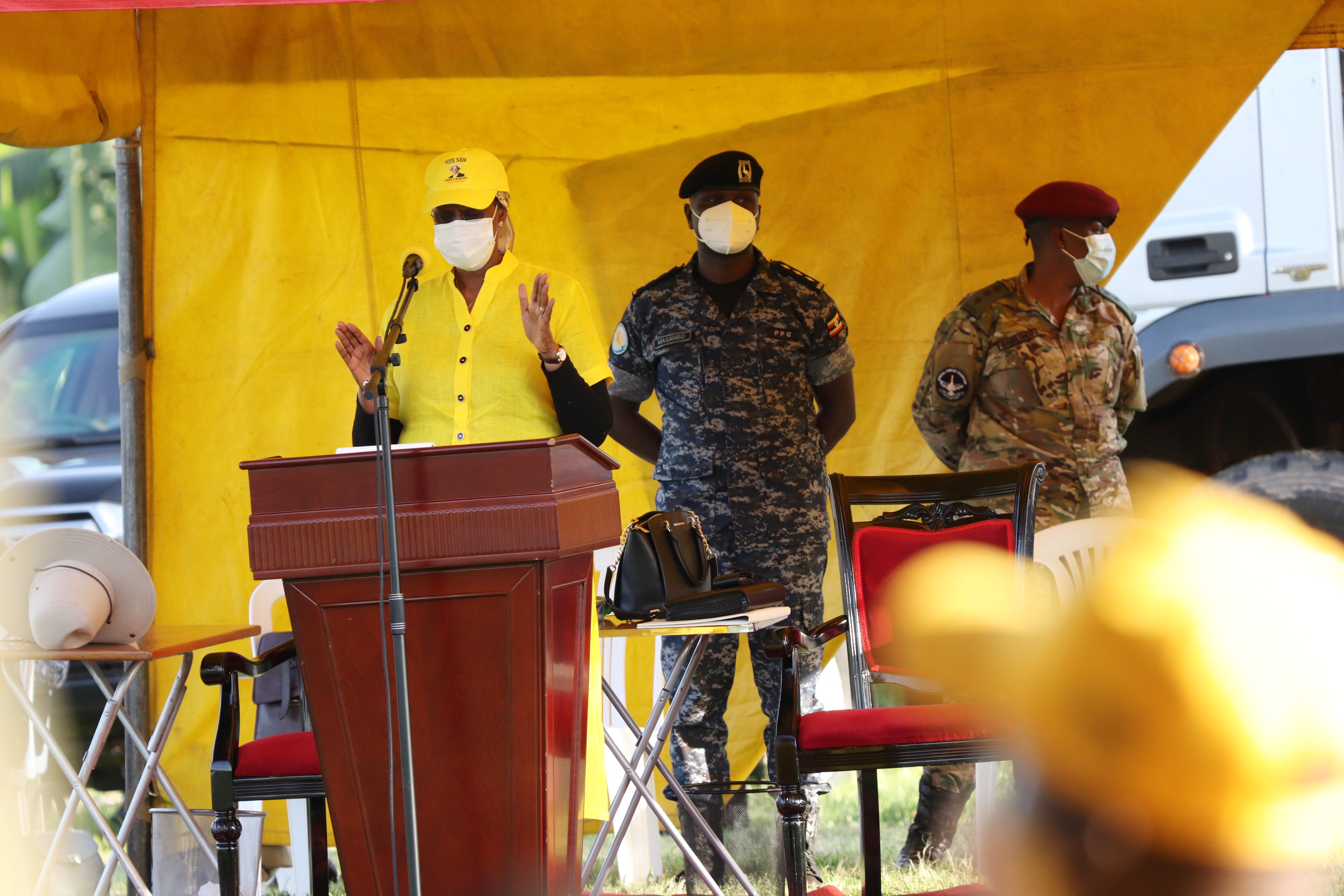 Now is the time  for youths to reward Museveni for liberating Uganda- First Lady