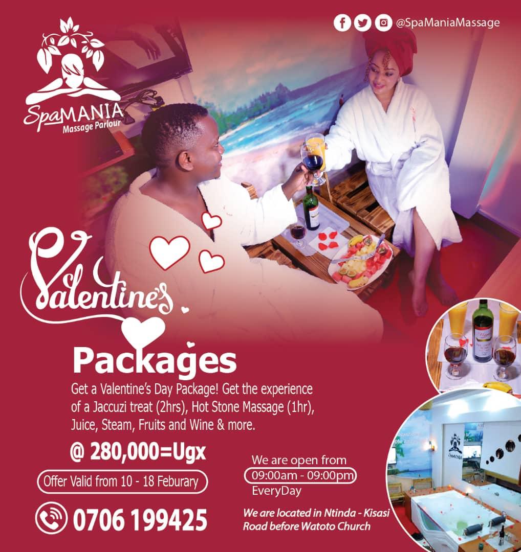 Spa Mania Special Offer For Valentines Day