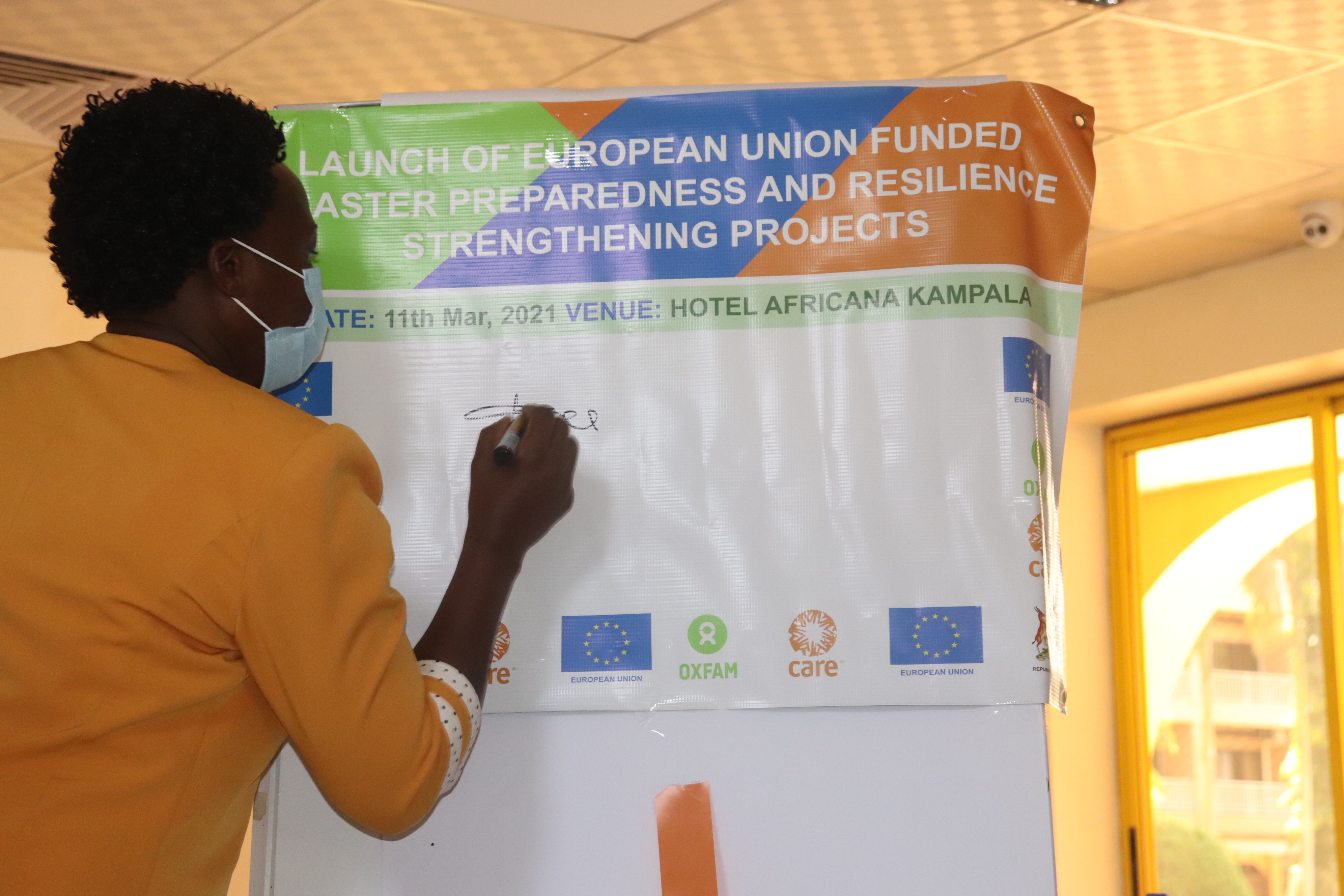 EU, civil society  launch shs12.5bn disaster risk management  projects
