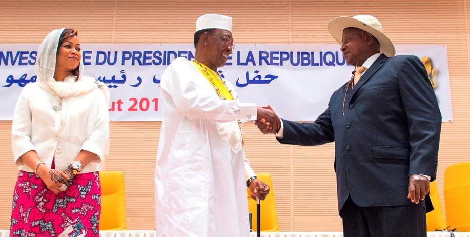 Museveni and Idriss Déby