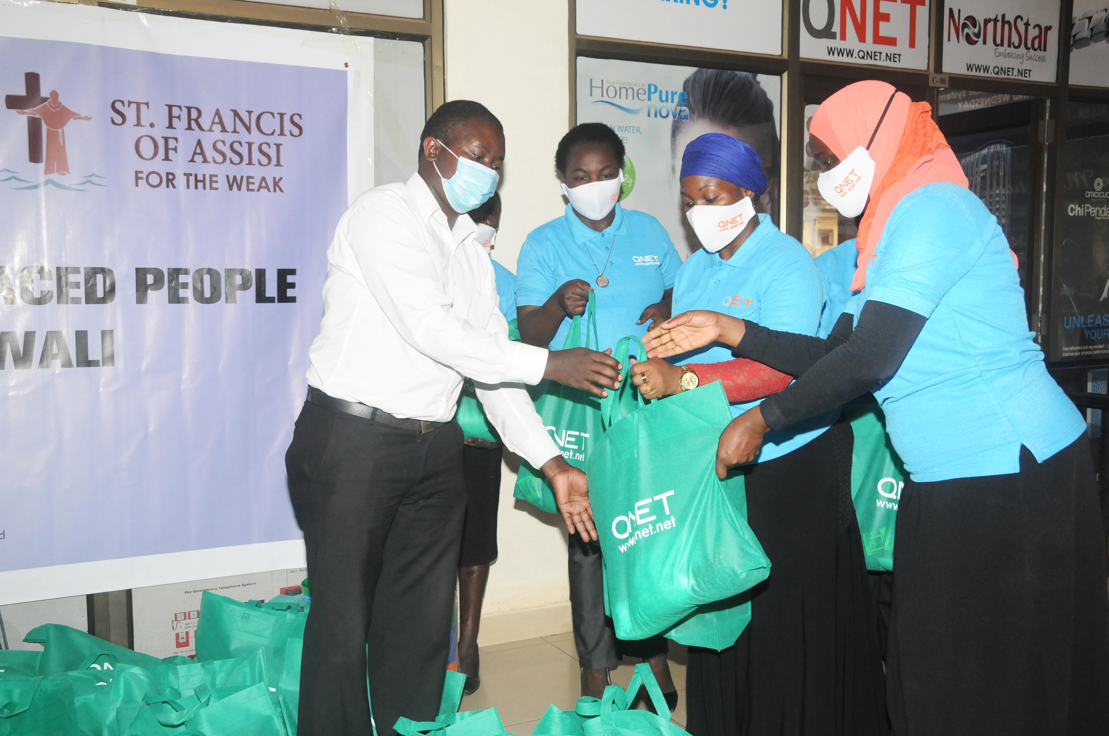 Ramadhan tidings: QNET extends aid to internally displaced persons in Uganda 