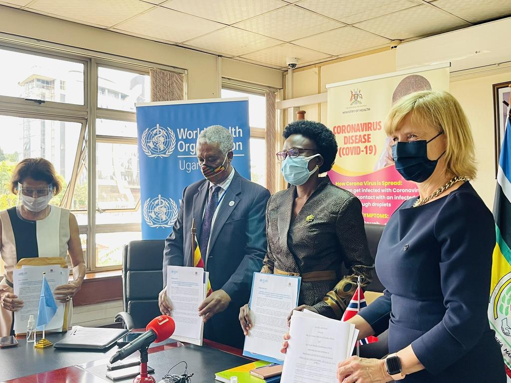 Norway gives Uganda Shs 8 billion to boost Covid-19 vaccine roll out