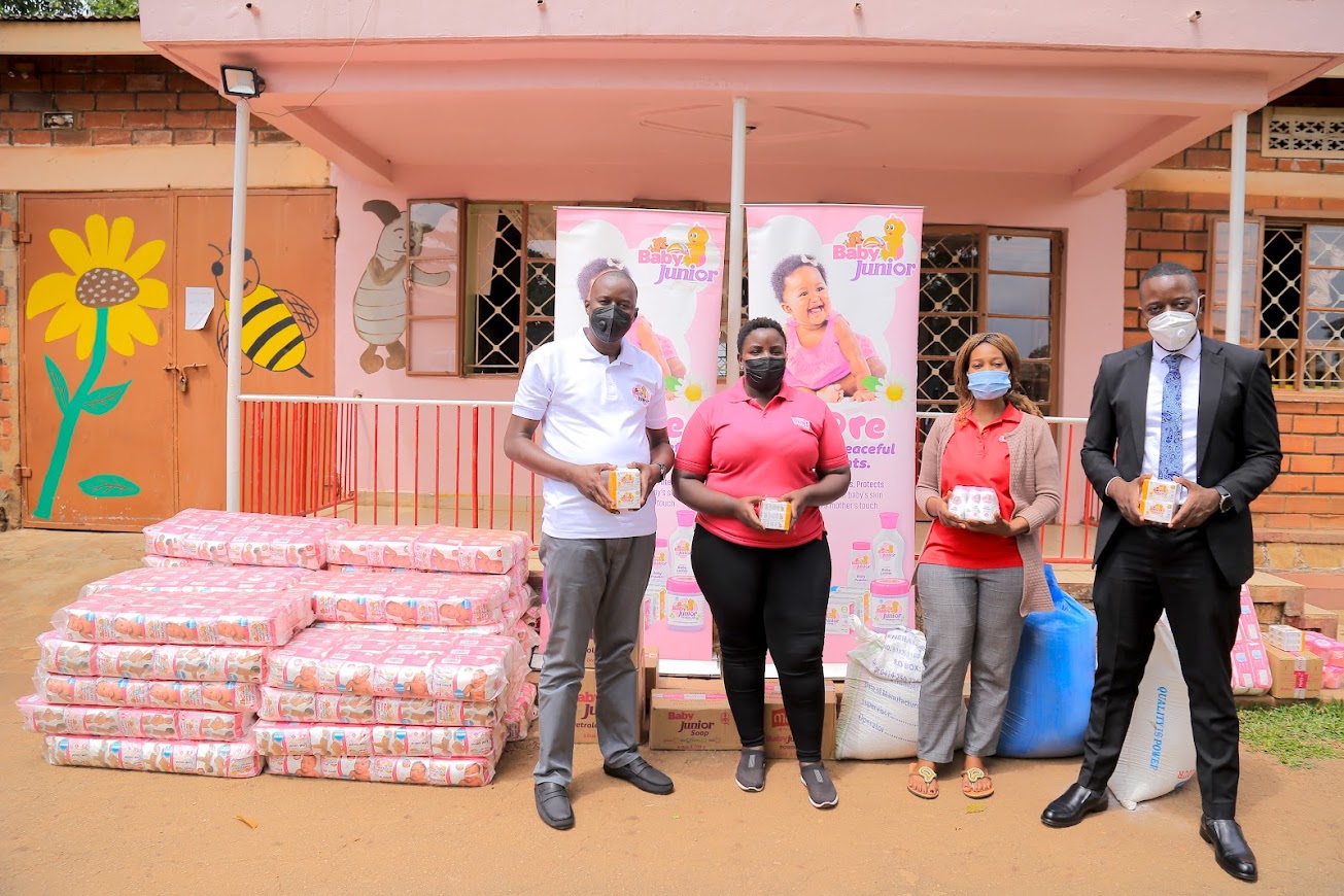 Movit donates COVID-19 relief items worth shs75m to children homes