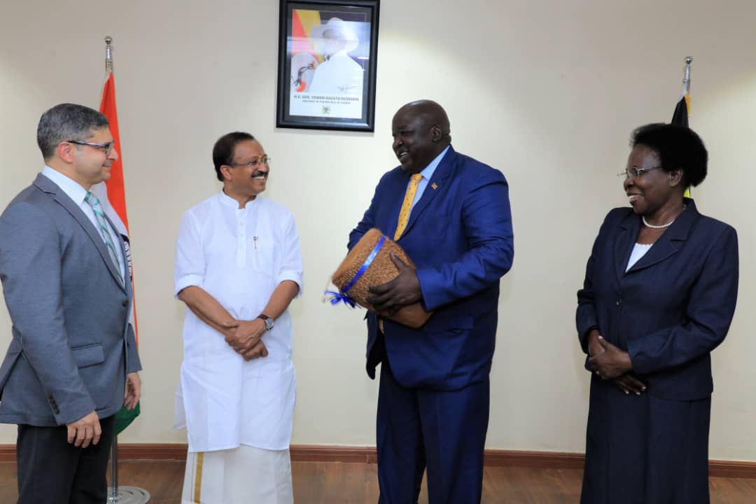 Minister Oryem hails strong ties between Uganda, India