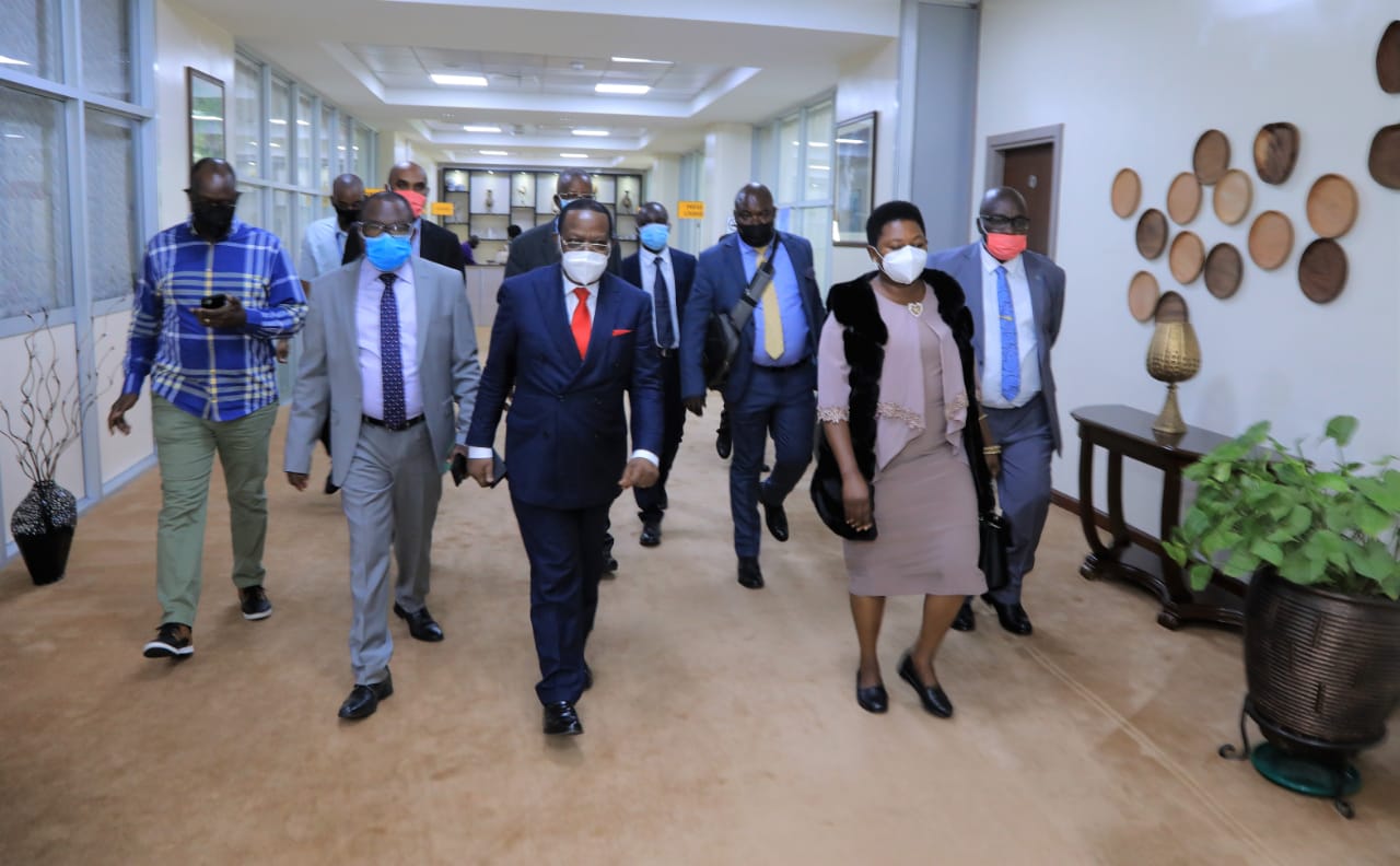 Modeste Lukwebo: President of DRC Senate in Uganda for three day visit