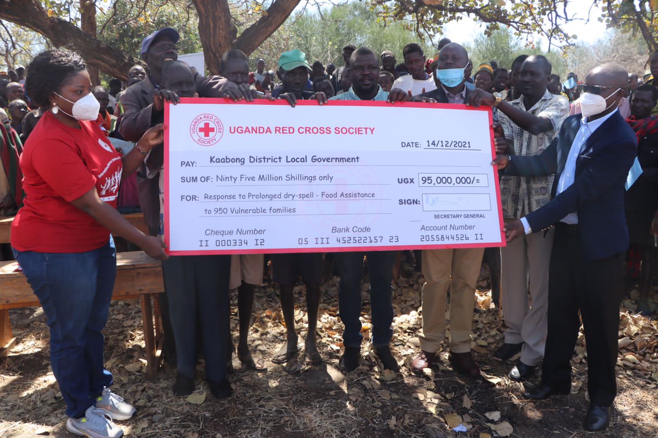 Red Cross gives cash support to 950 Kaabong families affected by drought