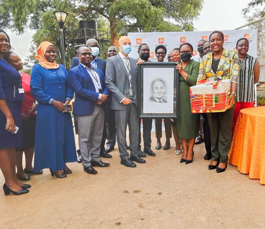 Cairo Bank Uganda bids farewell to its managing director Ahmad Maher Nada