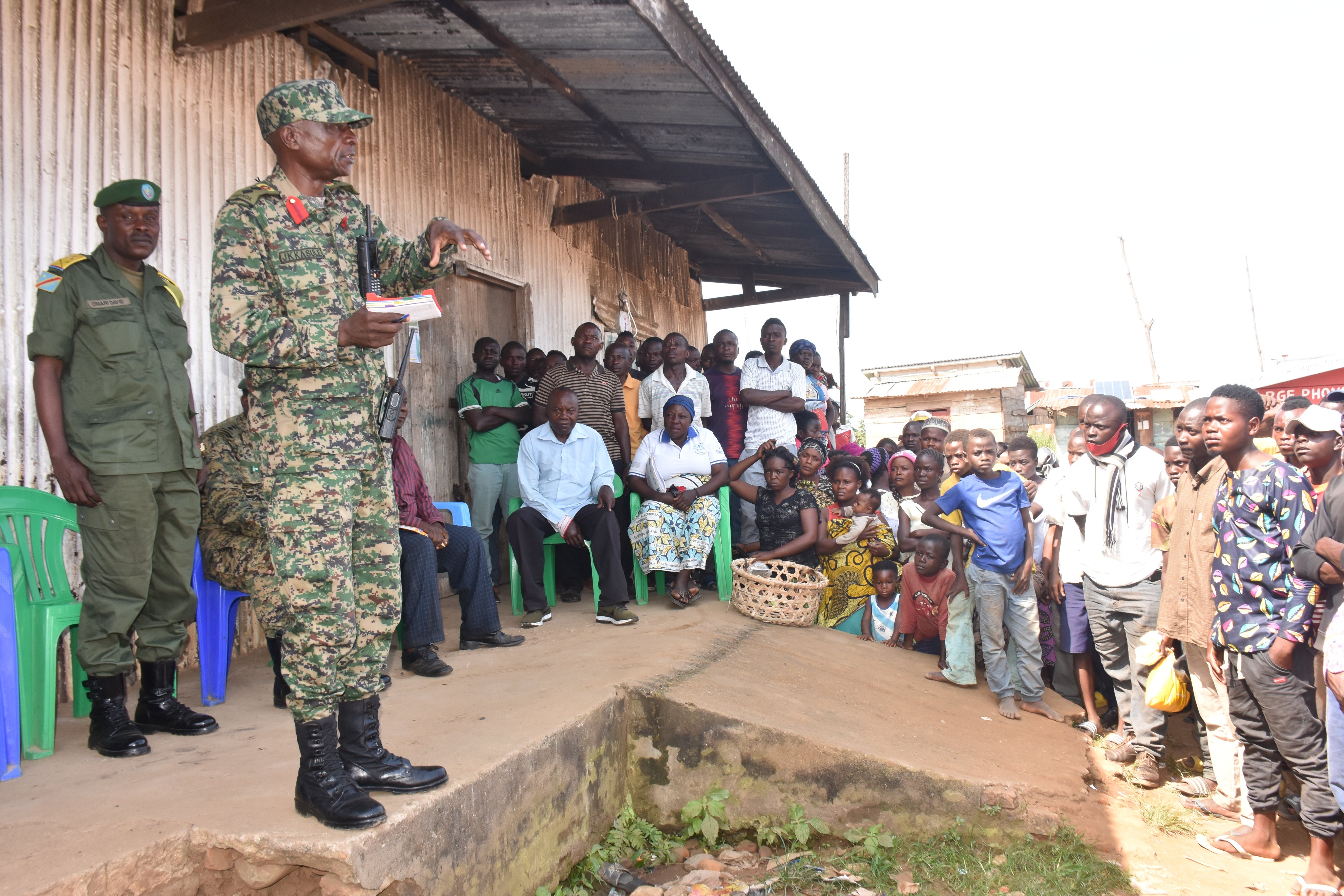 UPDF explains to Congolese population the attack on ADF camps