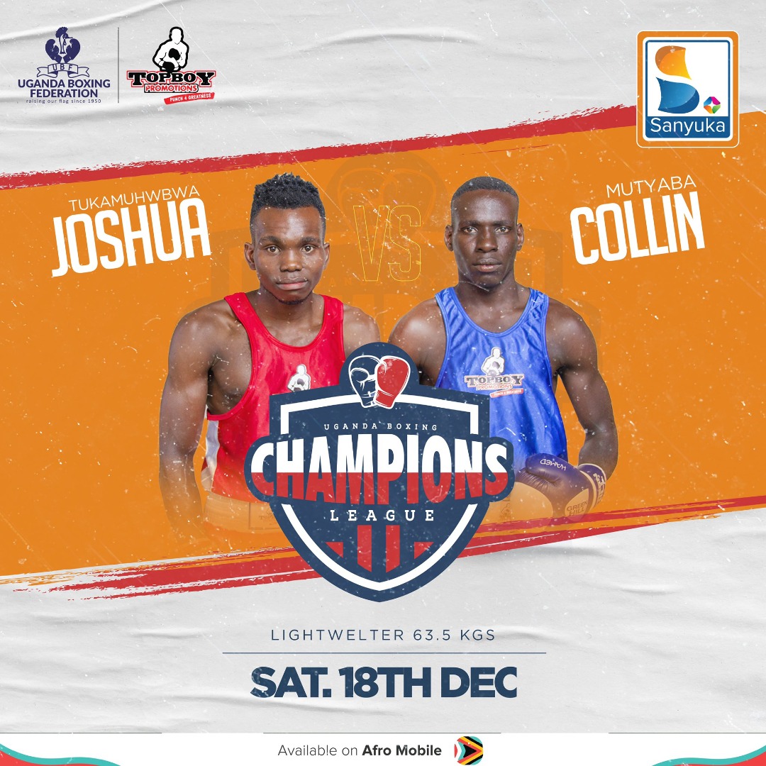 Tukamuhebwa, Mutyaba renew rivalry in boxing champions league week two