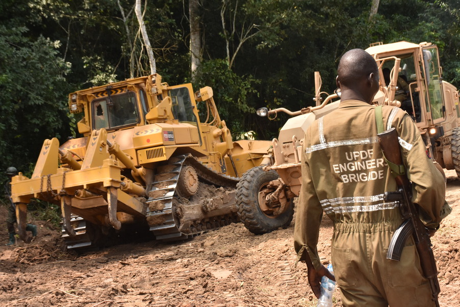 UPDF, FADRC make "good" progress in clearing roads to get to ADF camps