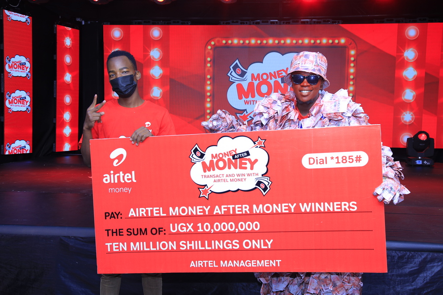 Student wins shs10m in Airtel mobile money promo as schools reopen