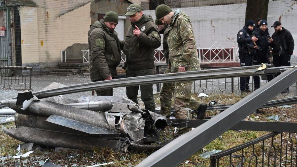 Russian forces invade Ukraine after Putin TV declaration