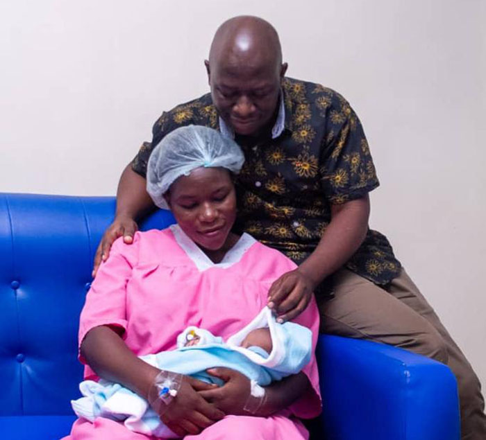 For over 10 years they tried to have a baby in vain. Then the magic happened on Valentine's Day!