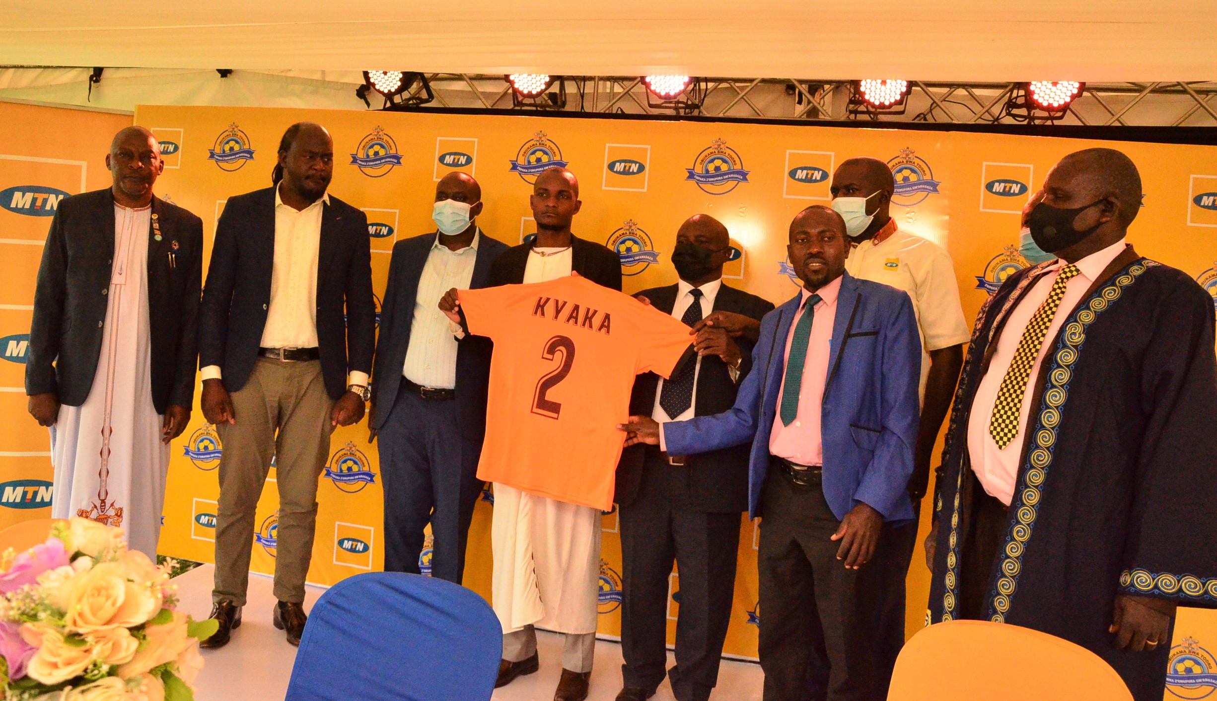 MTN Uganda sponsors 'empaka z’omupiira gw’amasaza' in Tooro 