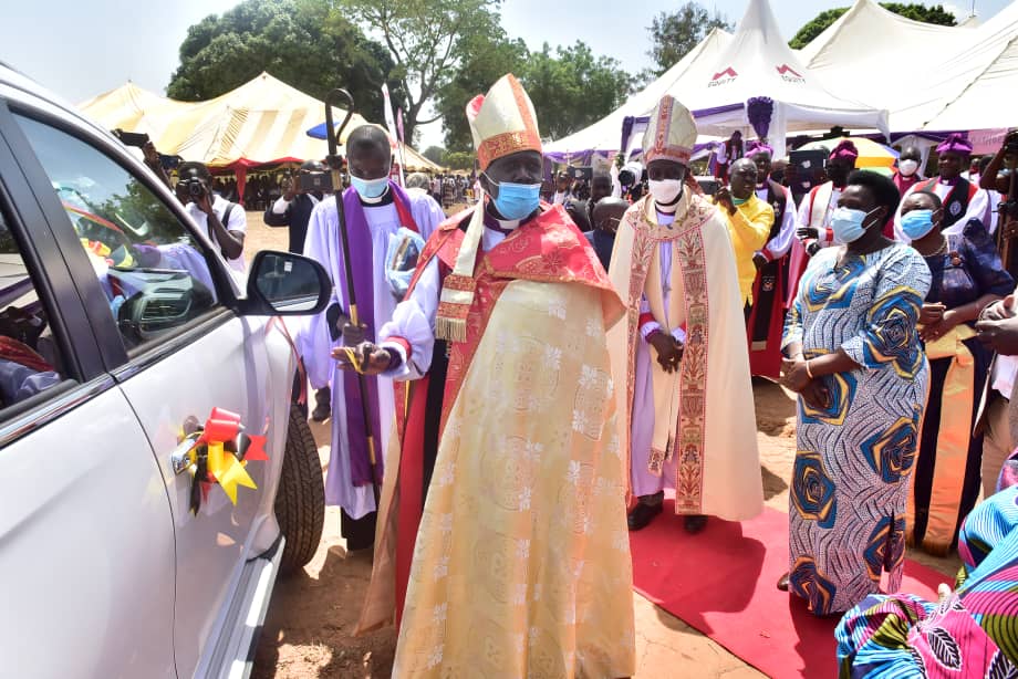 Museveni urges on unity, prosperity as new Kumi  bishop is enthroned