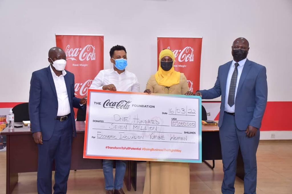 Coca-Cola Foundation donates Shs 107 million towards economic inclusion of refugee women in Yumbe