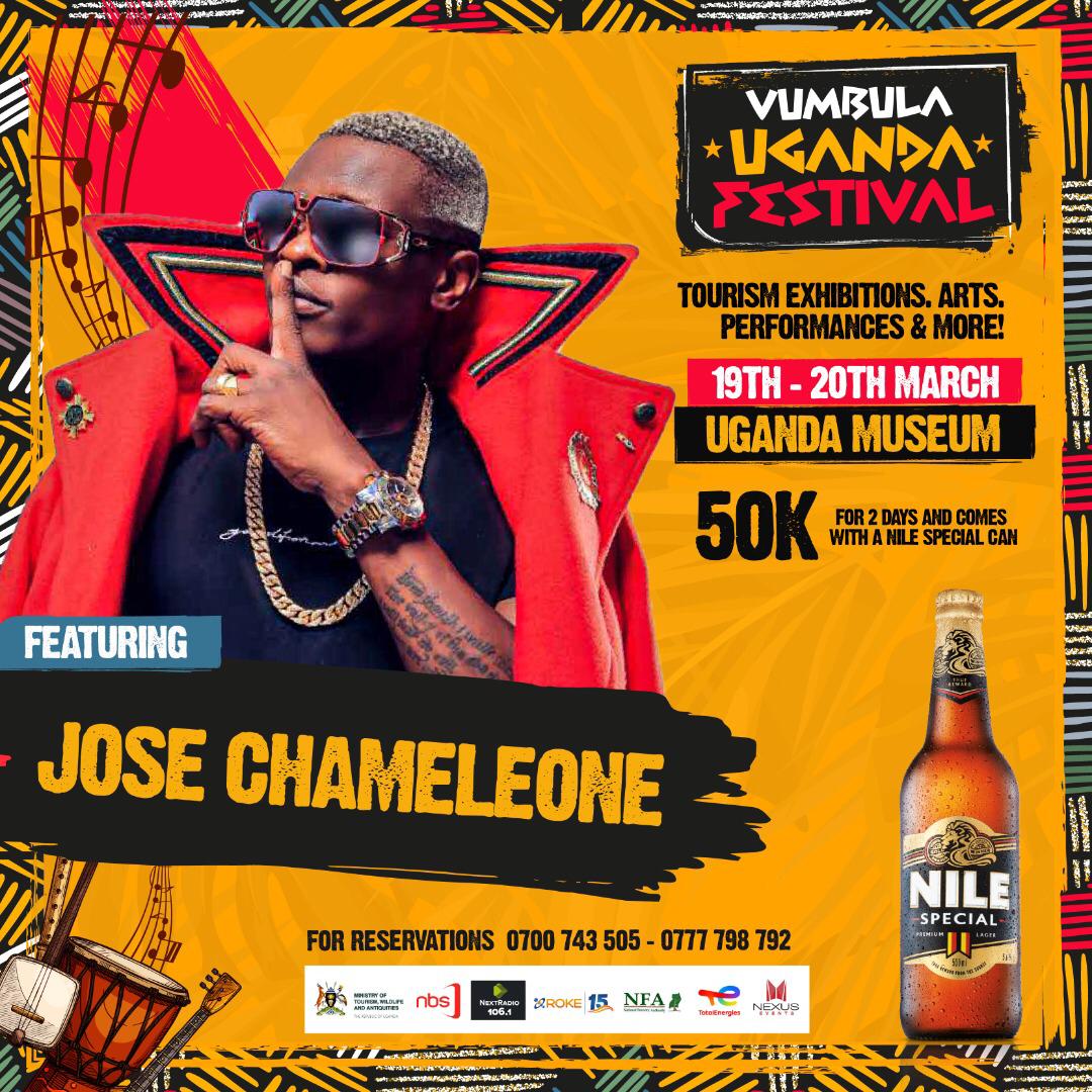 Jose Chameleone, Spice Diana to headline Vumbula Uganda festival 