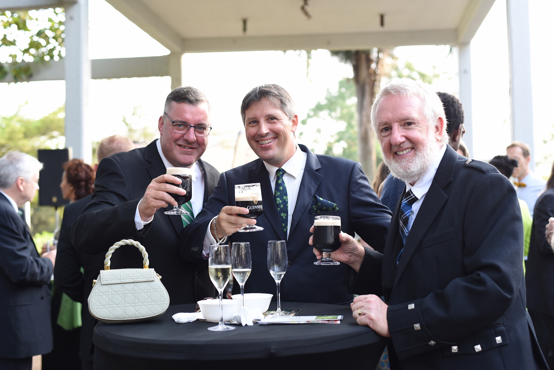 Guinness and everything Irish as St. Patrick's Day is celebrated in Charity Ball