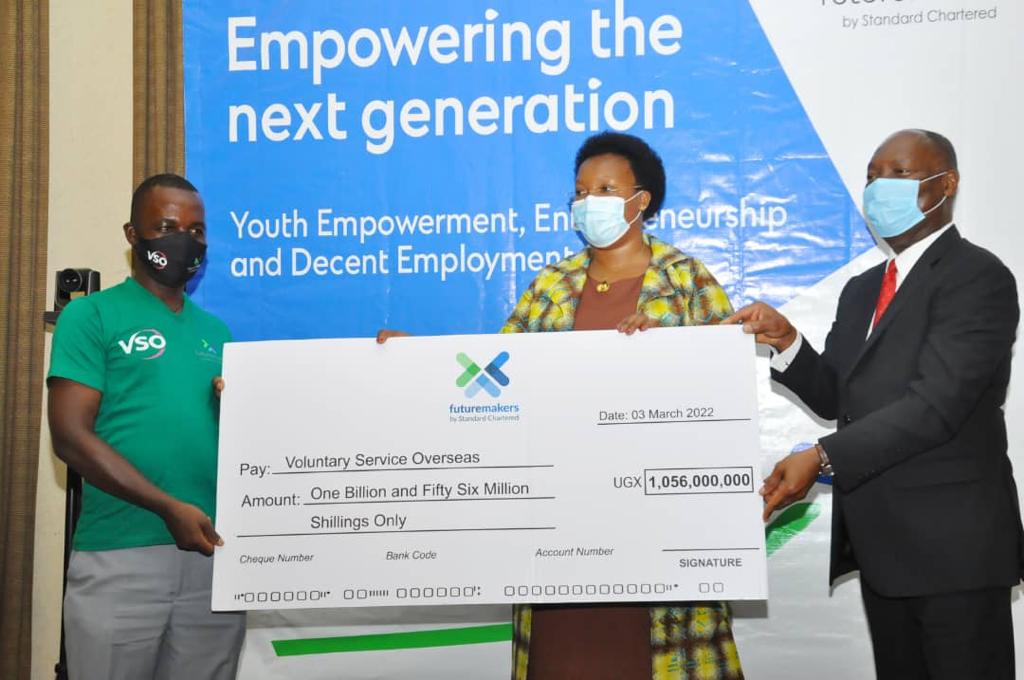 Standard Chartered Bank, Voluntary Services Overseas to invest Shs 1 billion in youth empowerment