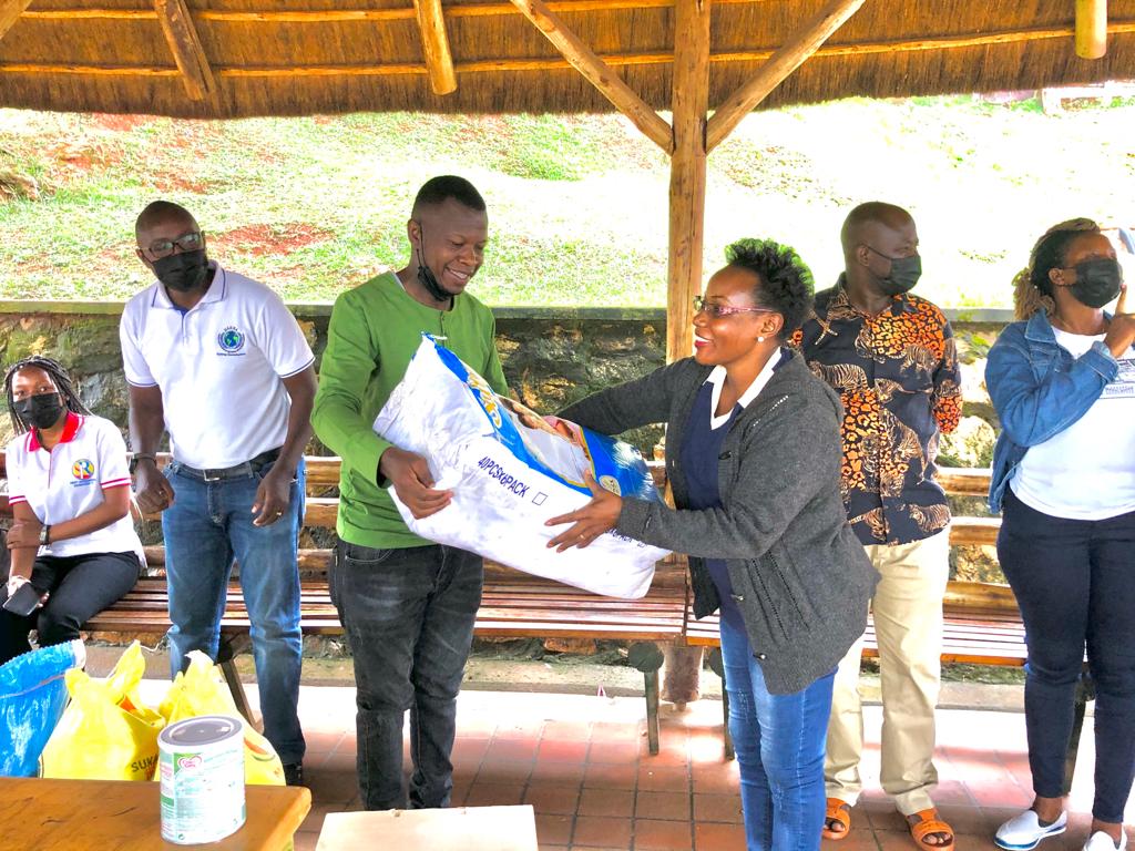 Labour export companies bring smiles to Sanyu babies with Easter donation