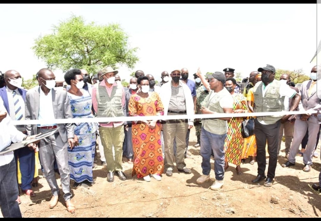 VP Alupo launches construction works for water facilities for Karamoja, Teso