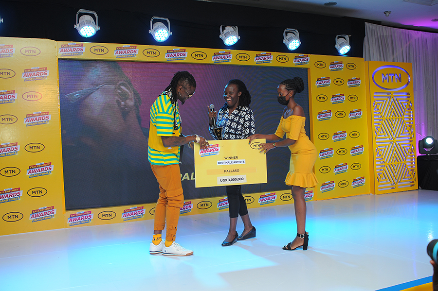 MTN Uganda awards artistes with the highest CallerTunez downloads