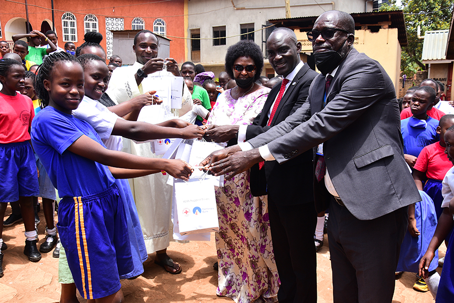 Centenary Bank, Uganda Red Cross partner to improve menstrual hygiene in vulnerable schools