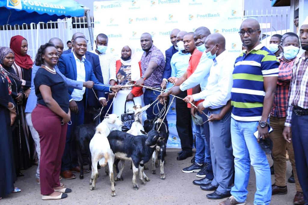 PostBank donates goats to muslim customers ahead of Eid