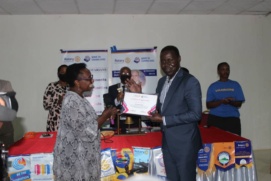 Rotary recognizes Ssenfuka’s herbal research; gov’t to bankroll clinical trials for his cancer, diabetes remedy