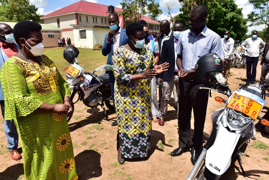 Gov’t delivers 140 motorcycles to all LC III chairpersons of Teso sub-region