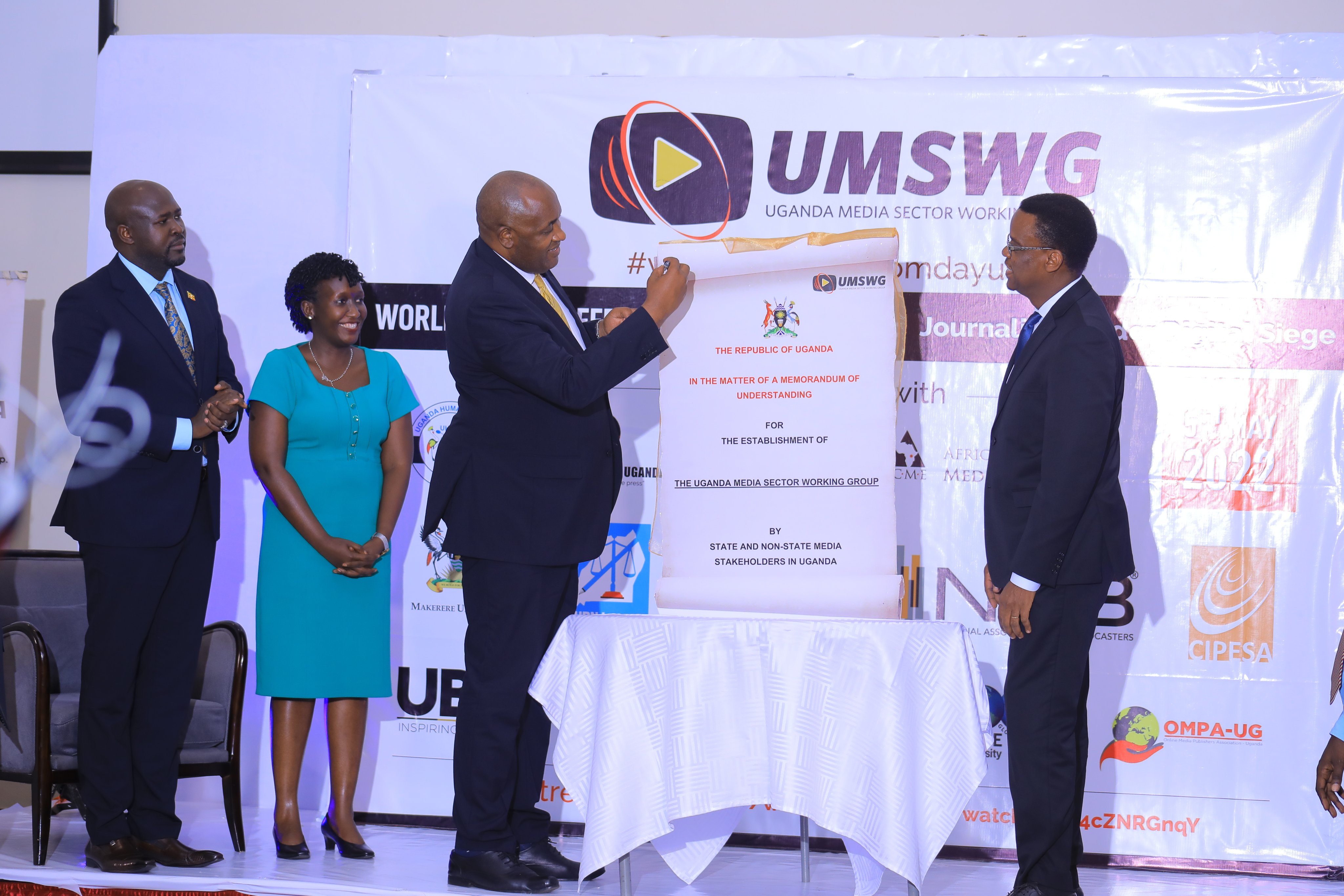 Press freedom moves alongside responsibility, Minister Baryomunsi tells journalists