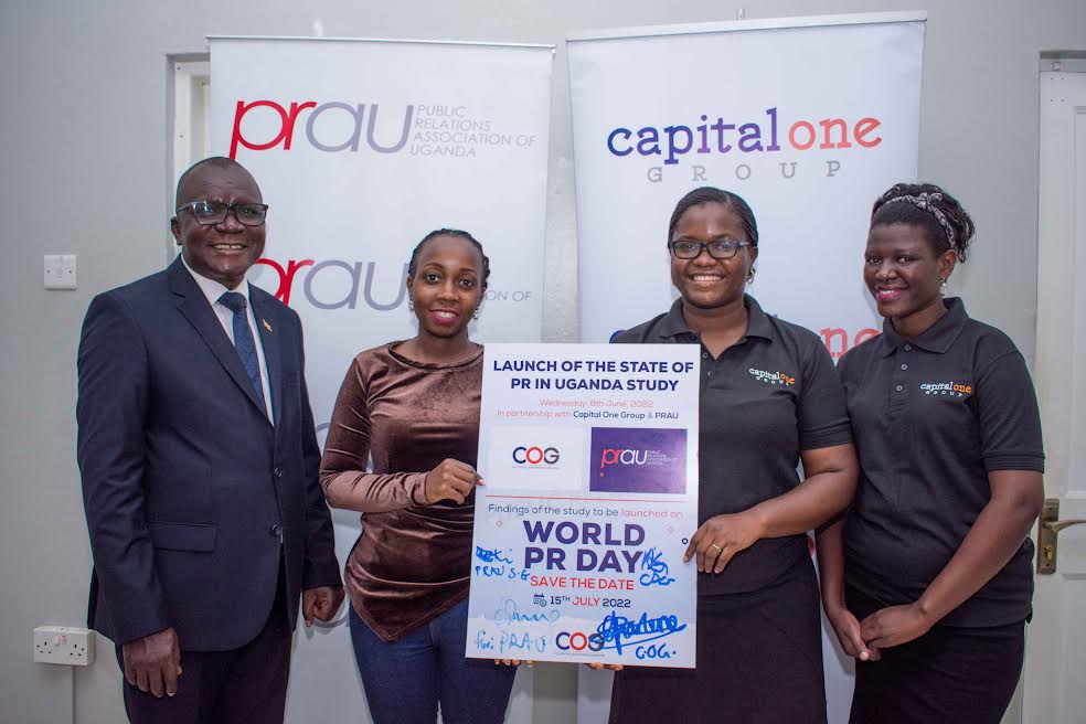 PRAU, Capital One Group launch survey on state of public relations in Uganda