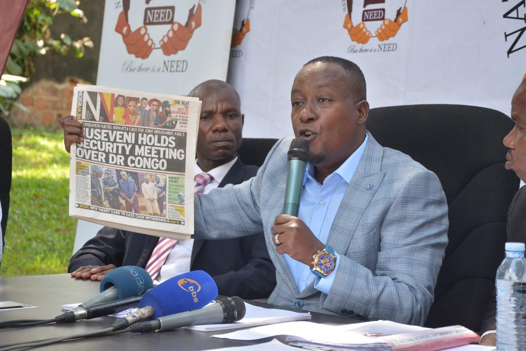 Kabuleta says security wants to frame him as a member of ADF