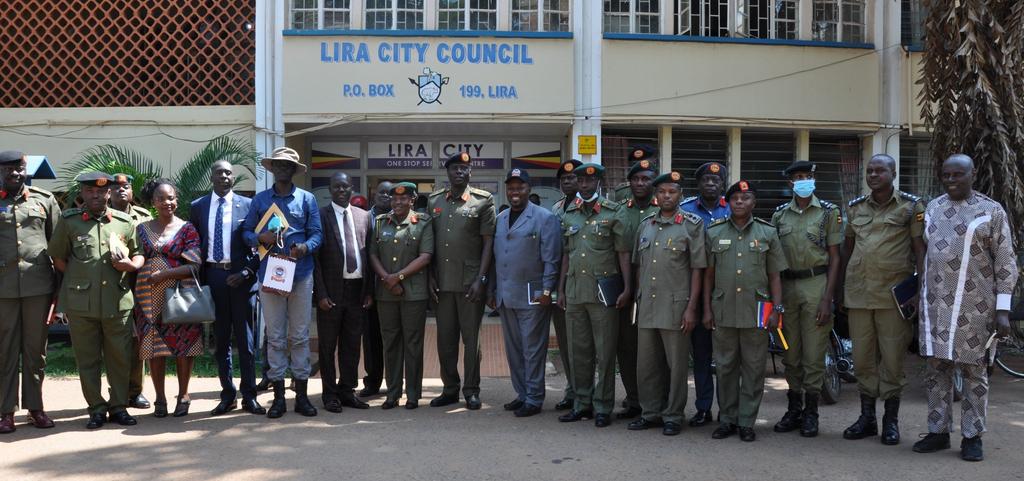 Lira city salutes UPDF engineering brigade for constructing Lira Industrial Park