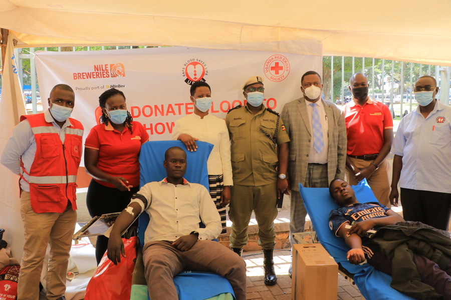 Nile Breweries, Red Cross target 800 units in world blood donor day drive